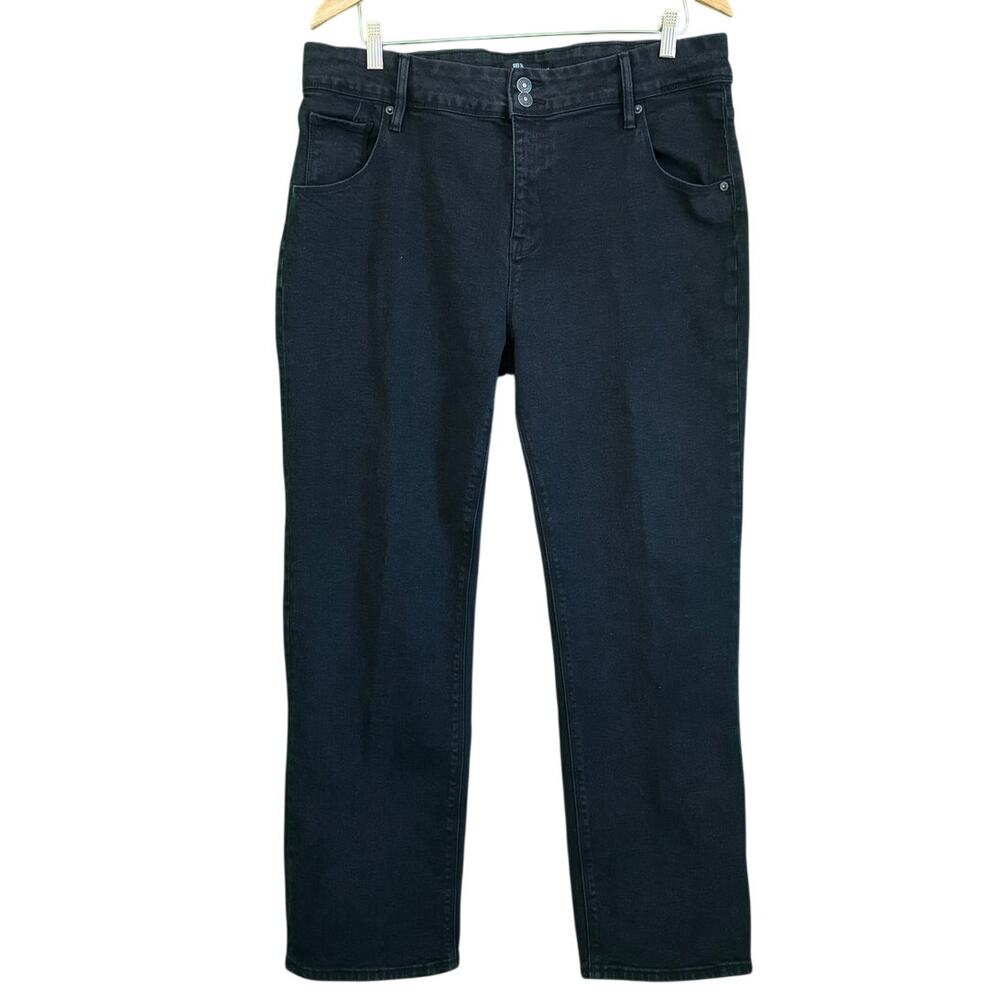 Hudson Jeans Black Size 16 Straight Leg SN 1811754